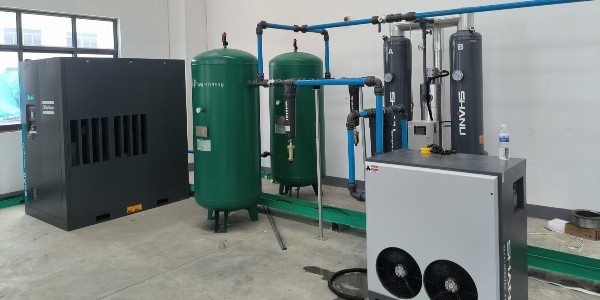 阿特拉斯空压机55kW一套安装完成，投入使用 | 睿寂行